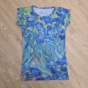 Van Gogh Artist Floral Shirt